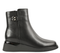 Ghete casual, dama, FEELING, H1102-8746 negru, piele naturala